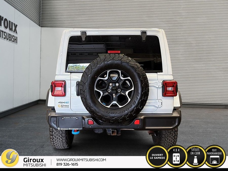 JEEP WRANGLER UNLIMITED RUBICON 4XE Unlimited Rubicon 4x4 2022 Blanc