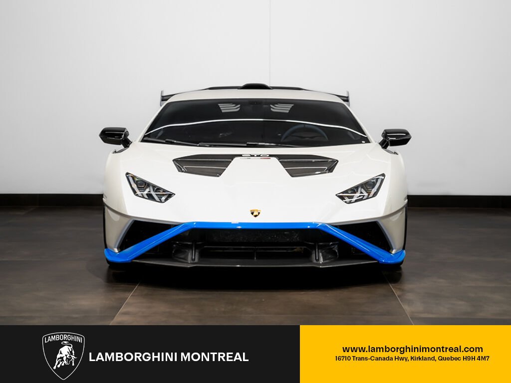Lamborghini Huracan STO 2022 Blanc Kirkland - photo #1