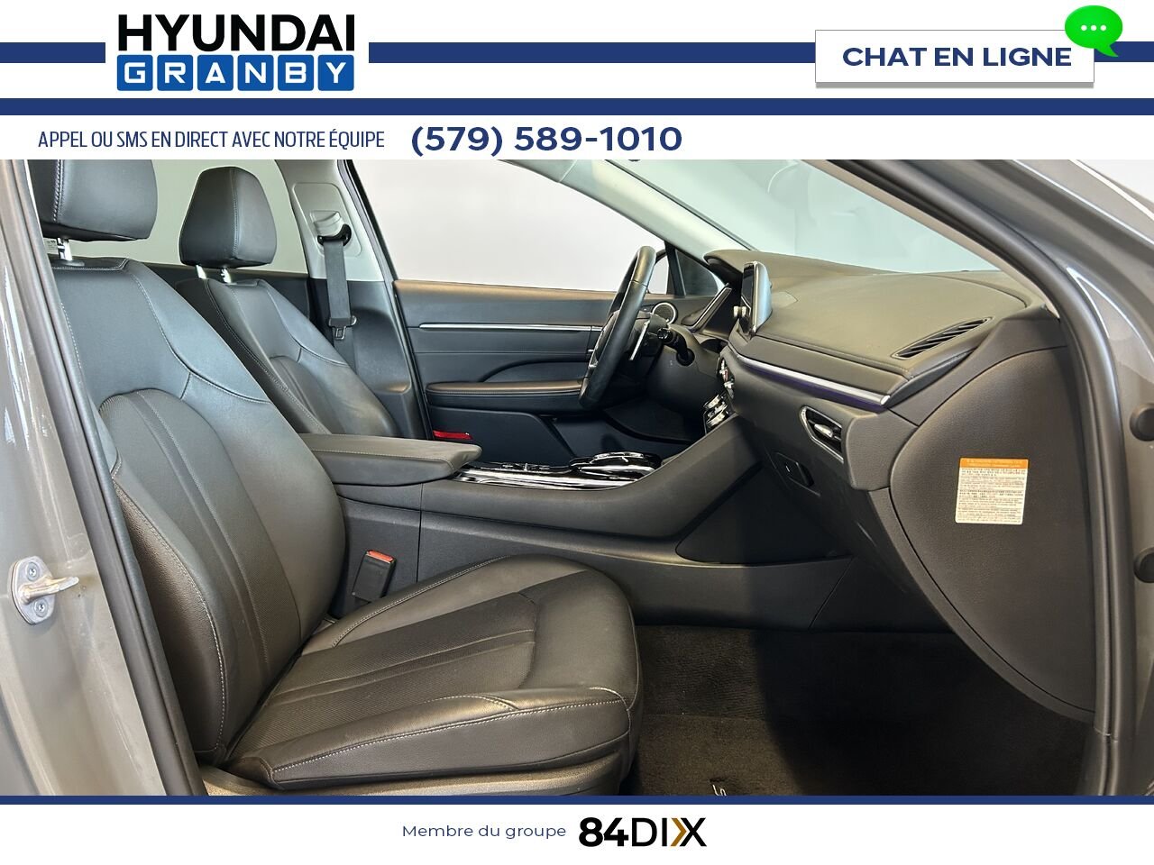 Hyundai Sonata Hybride 2023 Gris Granby - photo #24