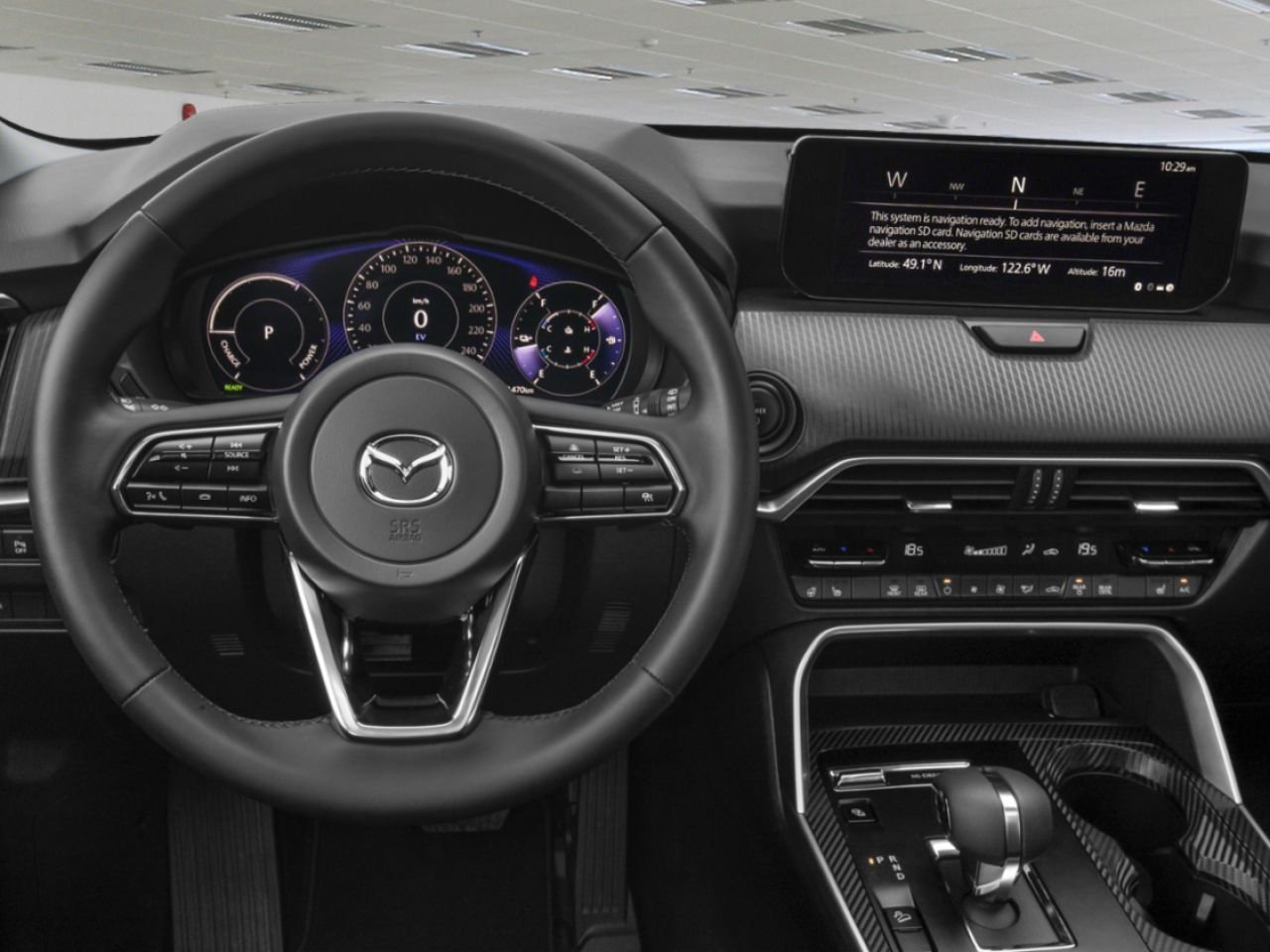 Mazda CX-90 hybride rechargeable 2026 Gris mécanique métallisé Lac Mégantic - photo #5
