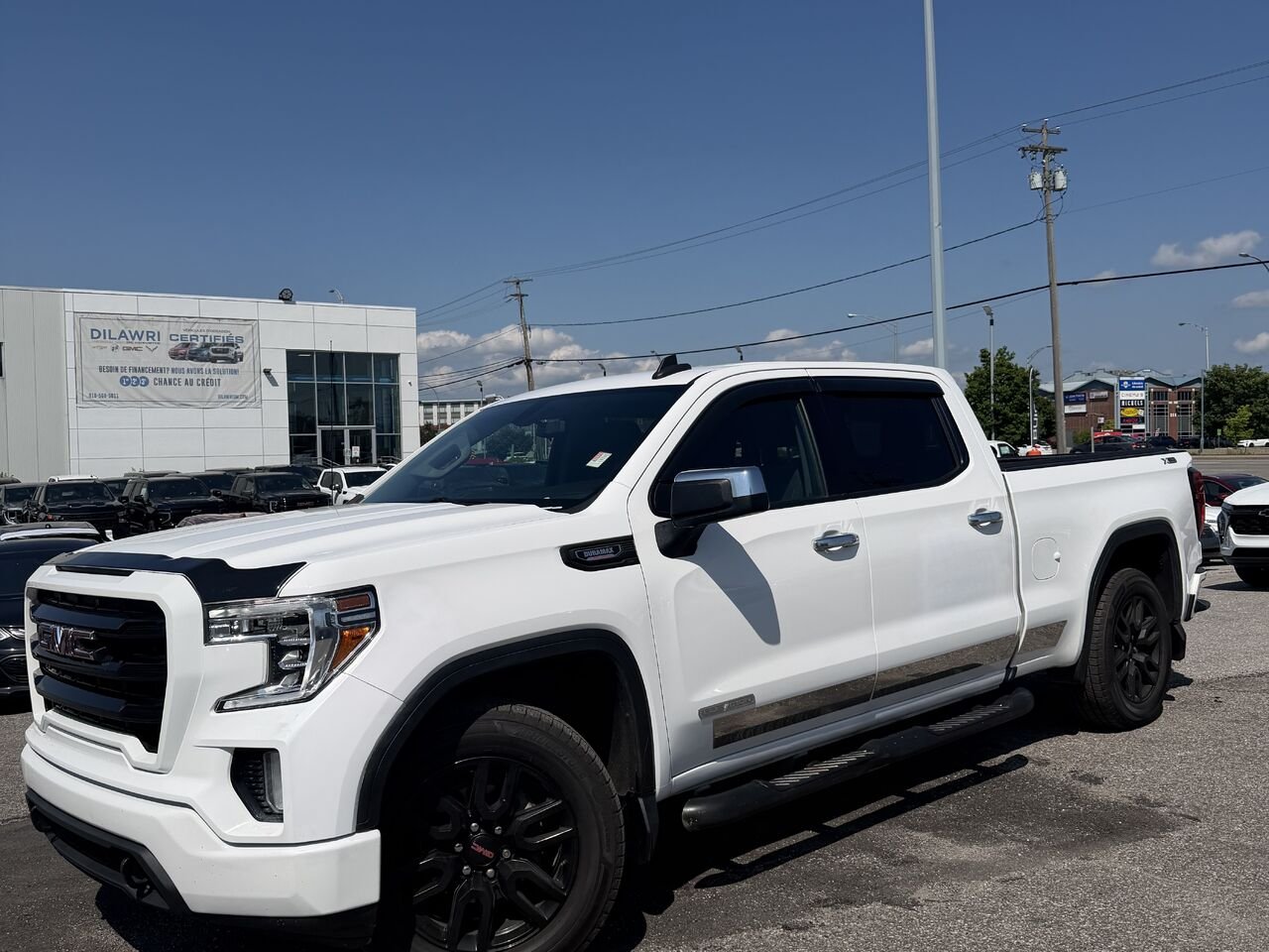 2021 GMC SIERRA K1500 ELEVATION Elevation cabine multiplace 4RM 157 po White Gatineau - photo #10