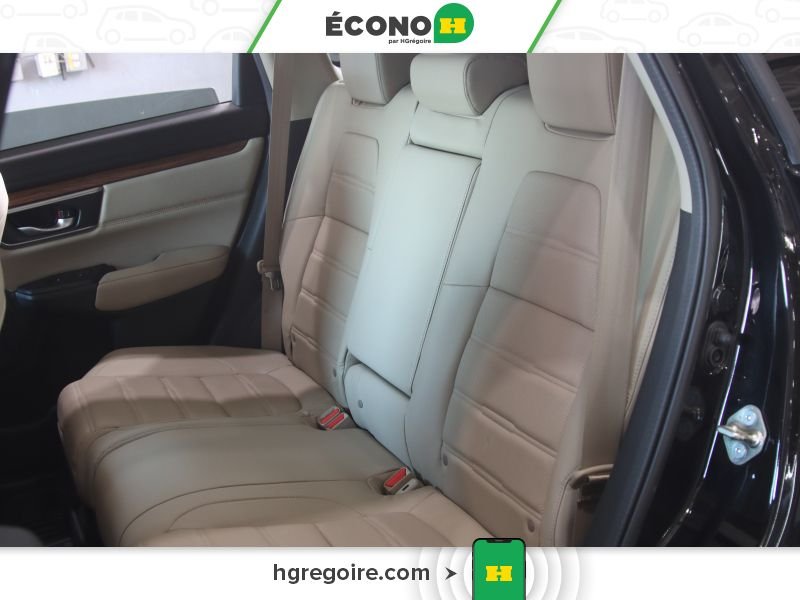 Honda CRV 821256 | TOURING AWD A/C CUIR TOIT MAGS 2018 Noir Laval - photo #19