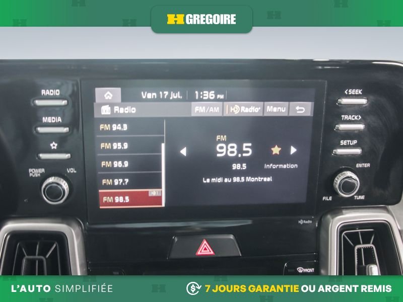 Kia Sorento 721441A | LX Premium AWD AUTO A/C MAGS CAM RECUL BLUETOOTH 2022 Gris Laval - photo #18