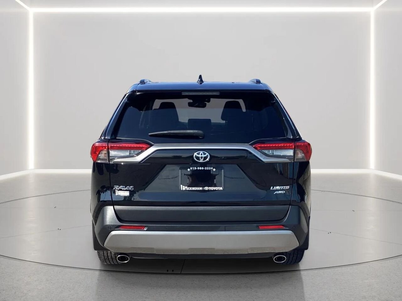 2023 TOYOTA RAV4 LIMITED AWD Black Gatineau - photo #3