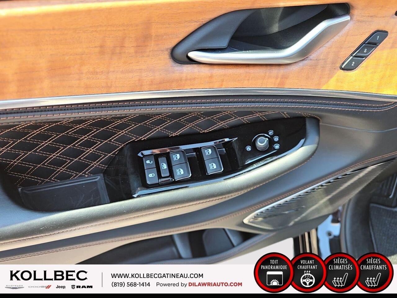2023 JEEP GRAND CHEROKEE 26961 | Summit Reserve 4x4 Black Gatineau - photo #25