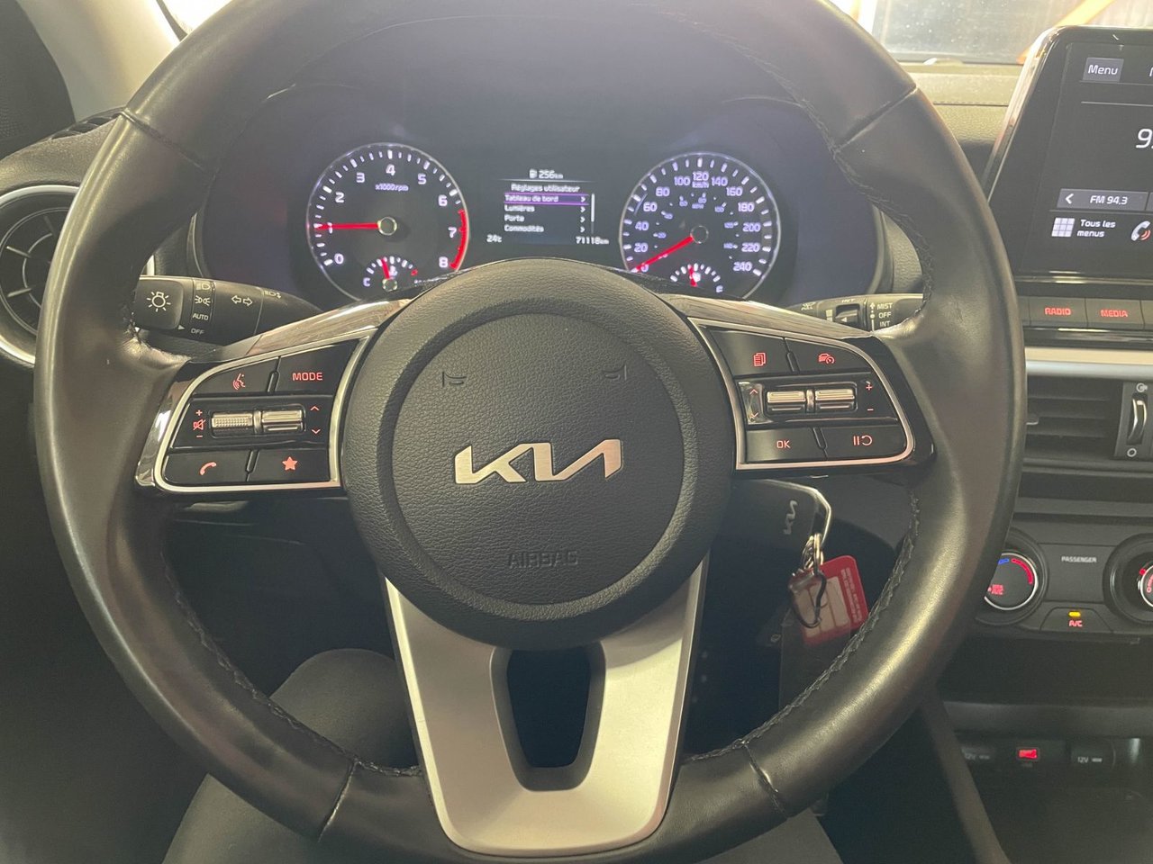 Kia Forte LX *SIÈGES CHAUFF* CARPLAY BLUETOOTH A/C USB 2022 Gris Saint-Jérôme - photo #13