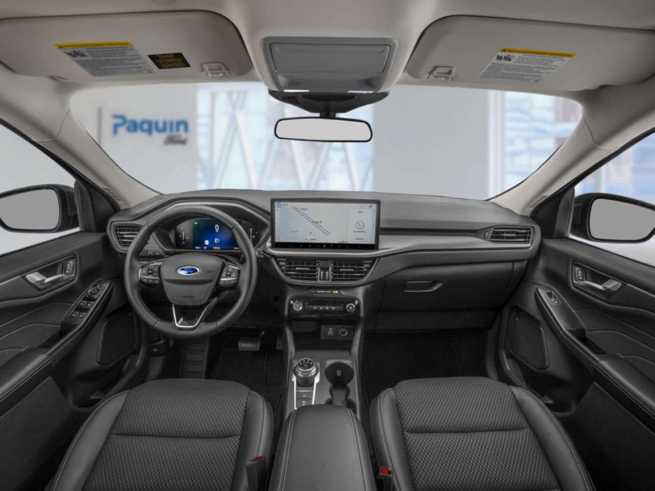 Ford Escape 2025 Blanc astral métallisé trois couches Rouyn-Noranda - photo #9
