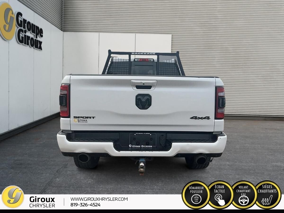 2019 RAM 1500 White Sainte-Agathe-des-Monts - photo #2