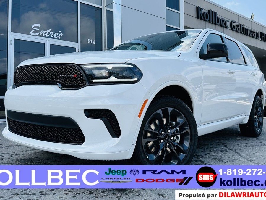 Dodge Durango *** CLEAN CARFAX + BAS KILOMÉTRAGE *** 2023 Blanc