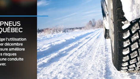 Loi sur les pneus d’hiver au Québec : préparez votre véhicule chez Ford Granby