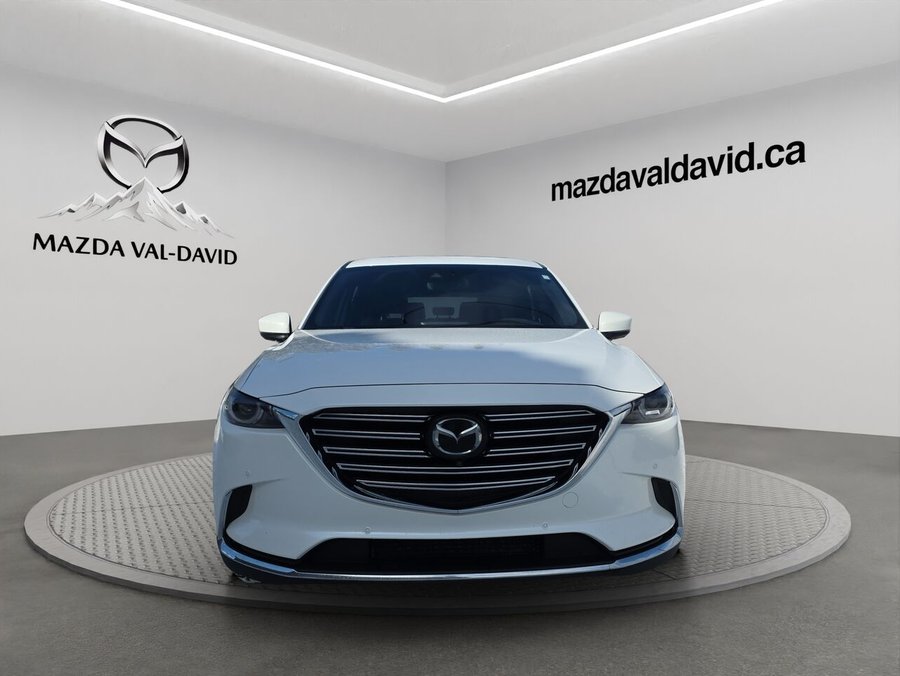Mazda CX-9 GT AWD, 7 passagers, jamais accidenté, Navigation, Toit ouvrant, Sièges à fonctions mémoire, 2023 Blanc