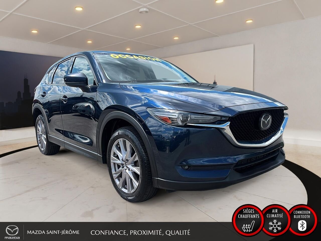 Mazda CX-5 2019 Bleu Saint-Jérôme - photo #3