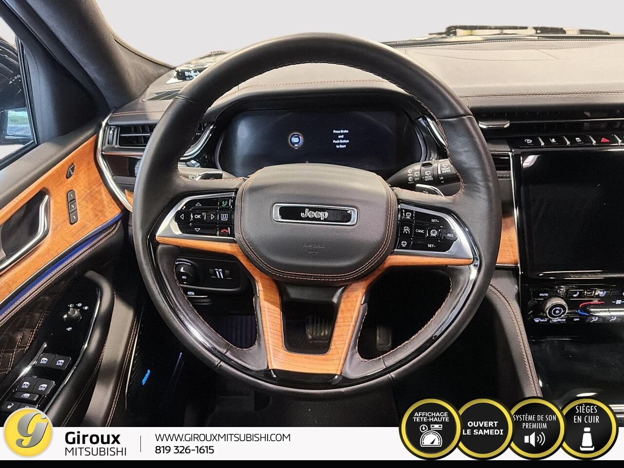 JEEP GRAND CHEROKEE L SUMMIT 2024 Bleu Sainte-Agathe-des-Monts - photo #13