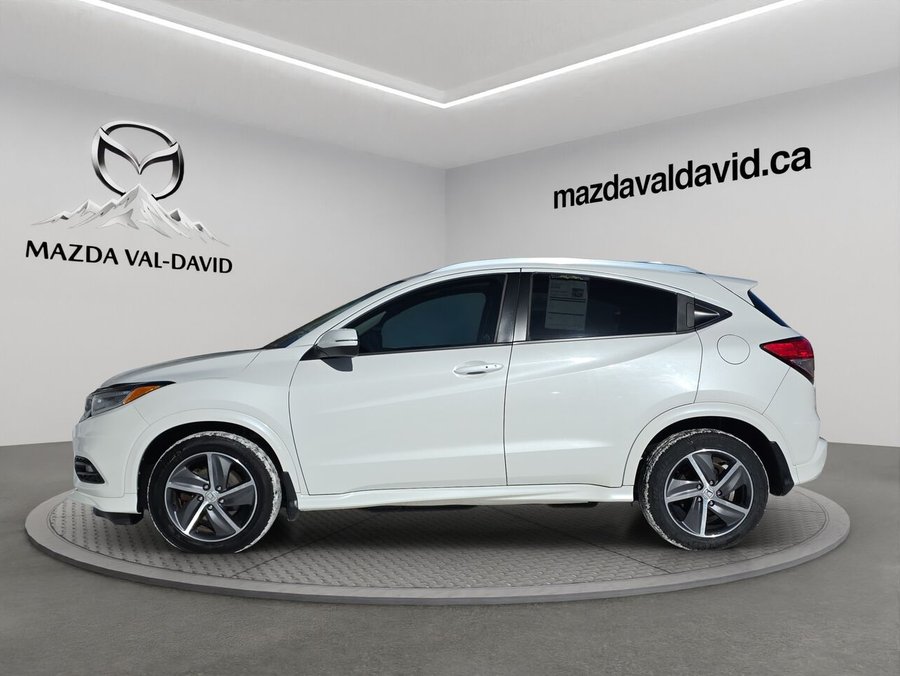 2021 Honda HR-V Touring TI CVT, Navigation, Toit ouvrant, Démarreur à distance White