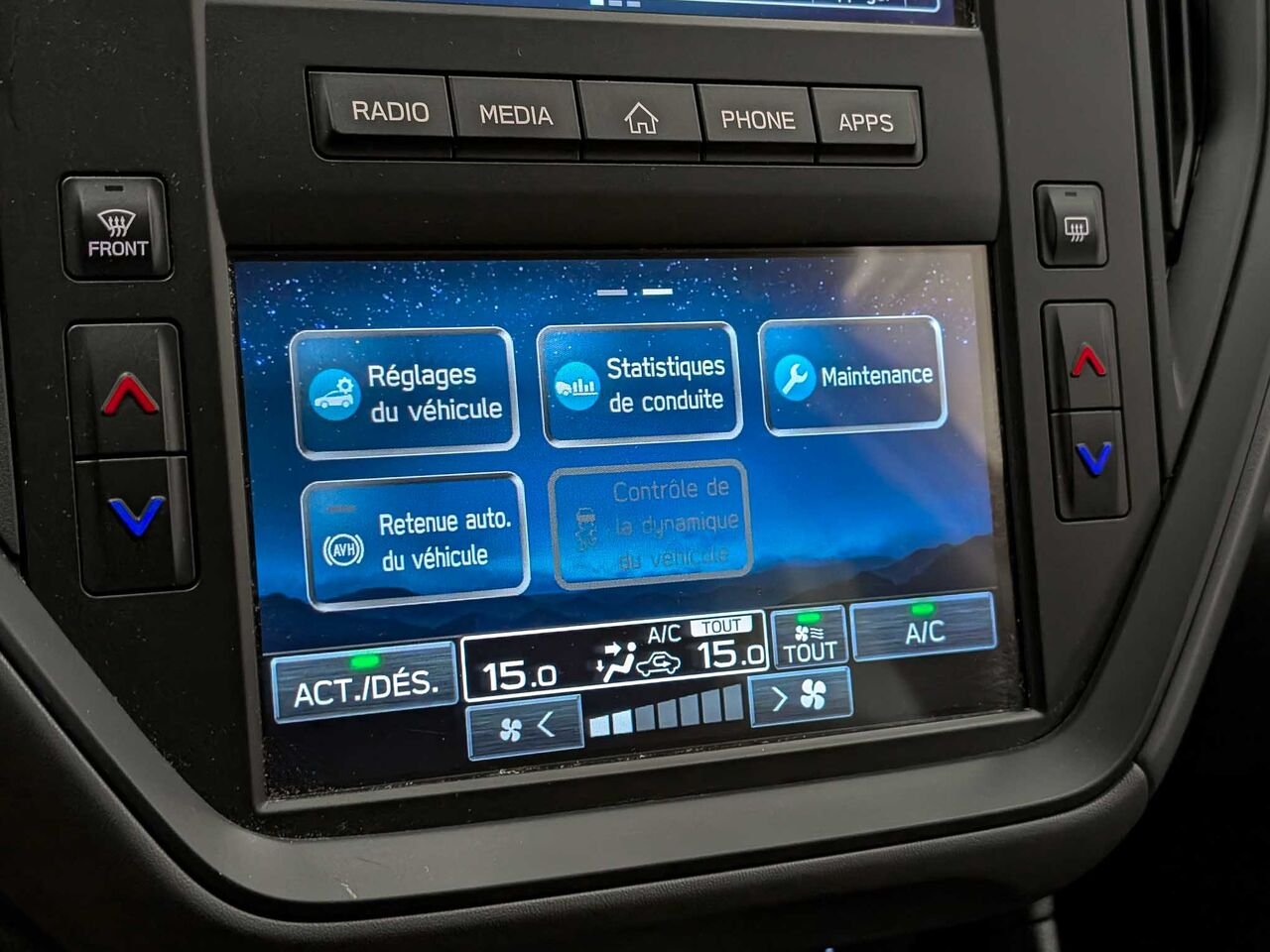 Subaru CROSSTREK Convenience Cruise Adaptatif Sièges Chauffants 2024 Sherbrooke - photo #12