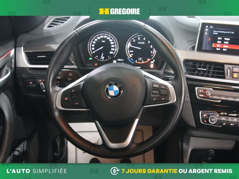 BMW X1 821757 | xDrive28i AWD AUTO A/C MAGS CUIR NAV CAM RECUL BLU 2022 Noir Laval - photo #26