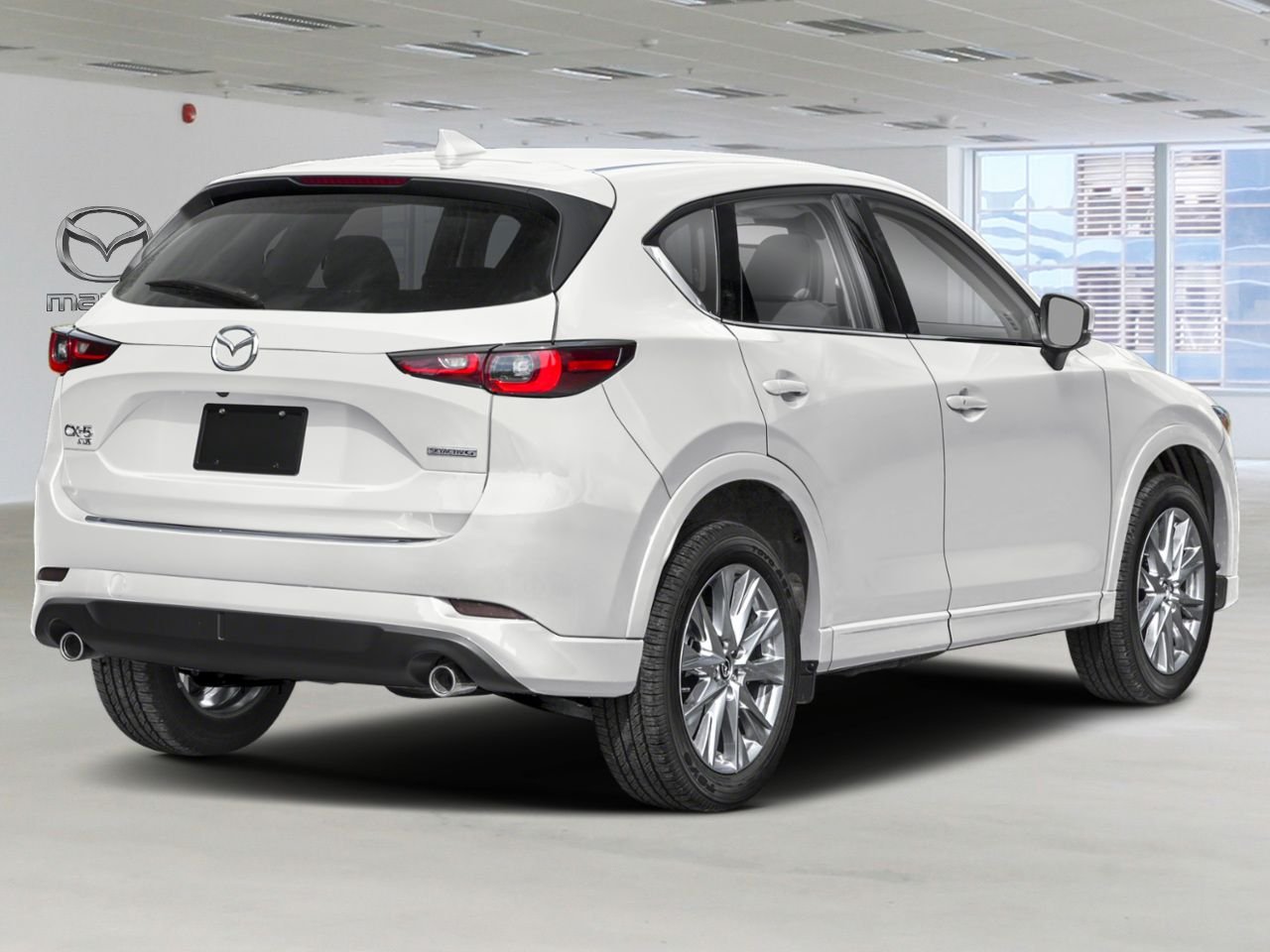 2025 Mazda CX-5 Rhodium White Metallic Rouyn-Noranda - photo #2