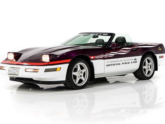 Chevrolet Corvette 1995 1995 Mauve et Blanc