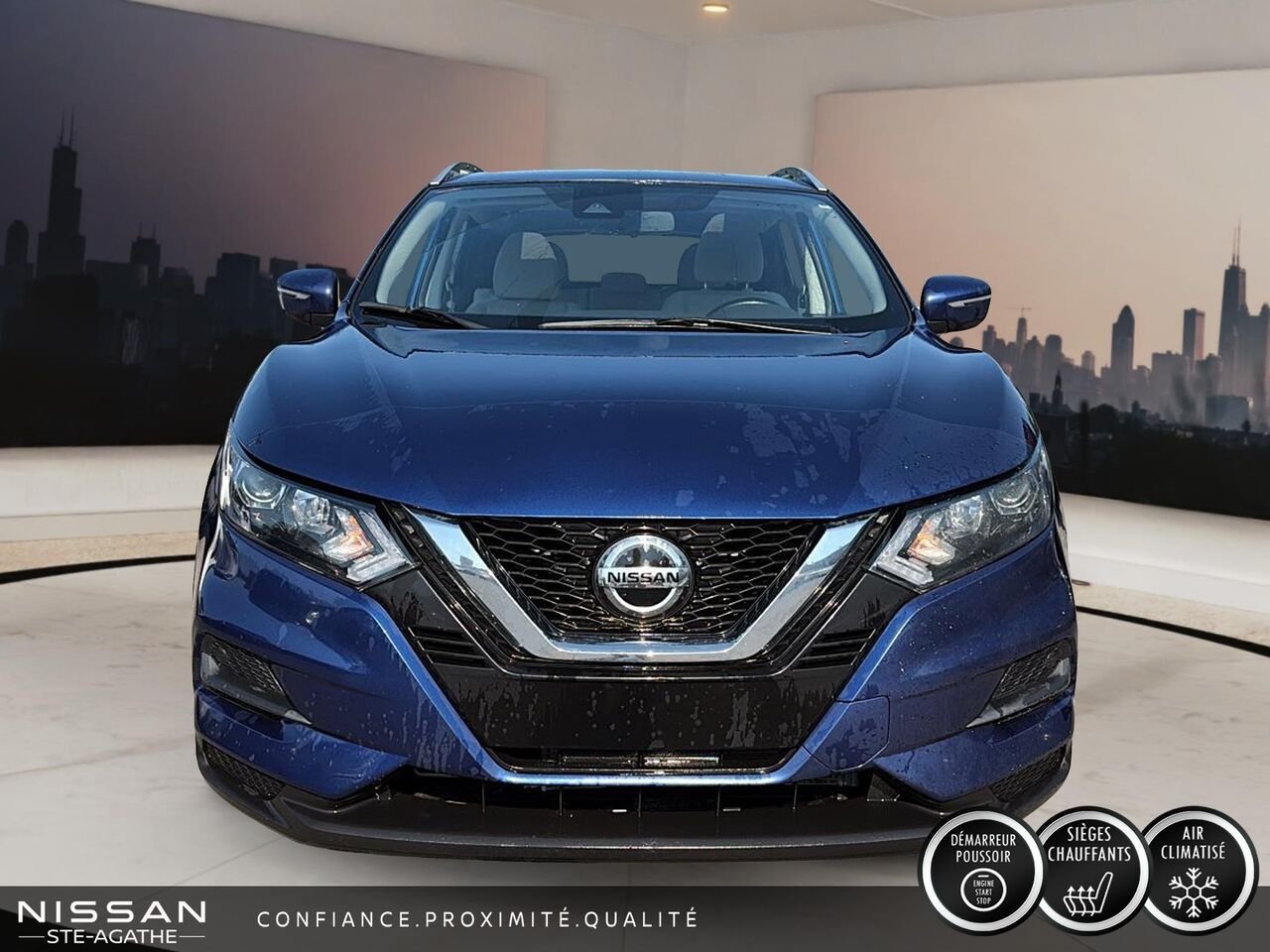 Nissan Qashqai 2021 Bleu Saint-Jérôme - photo #1