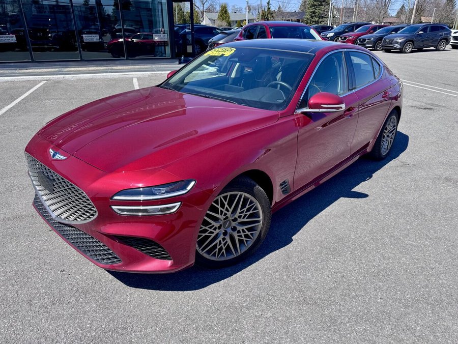 2023 GENESIS G70 ADVANCED 2023 Red