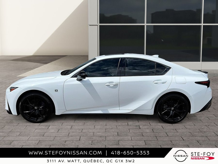 Lexus IS 350 F3 SPORT EXHAUST PERFORMANCE S6628 2025 Blanc