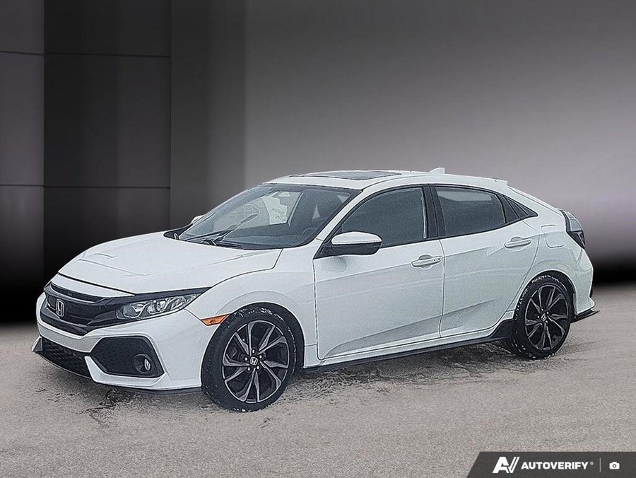 2018 Honda Civic Hatchback 2018 White
