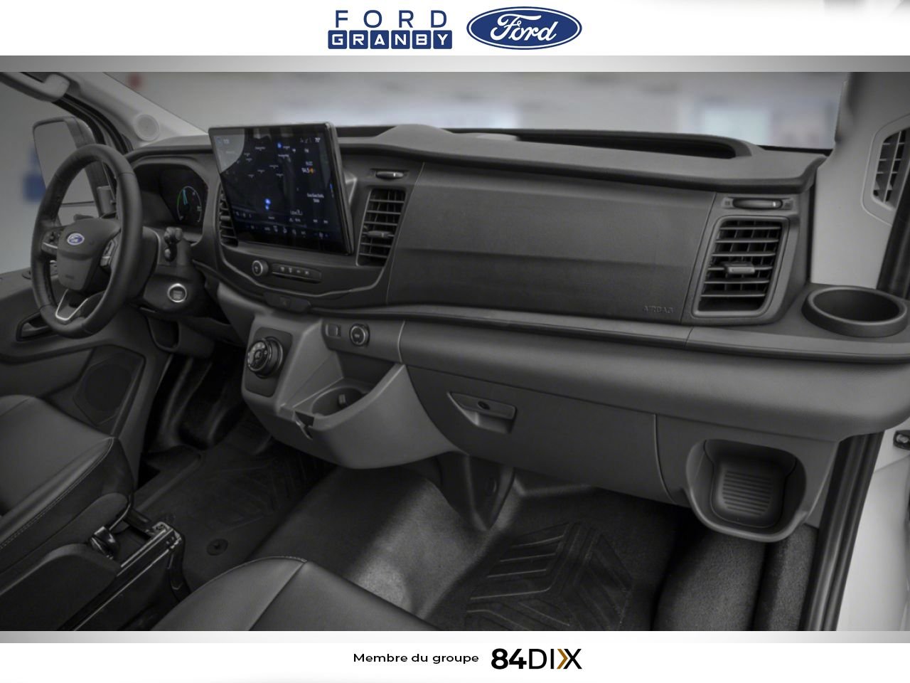 2025 Ford E-Transit Cargo Van Oxford White Granby - photo #6