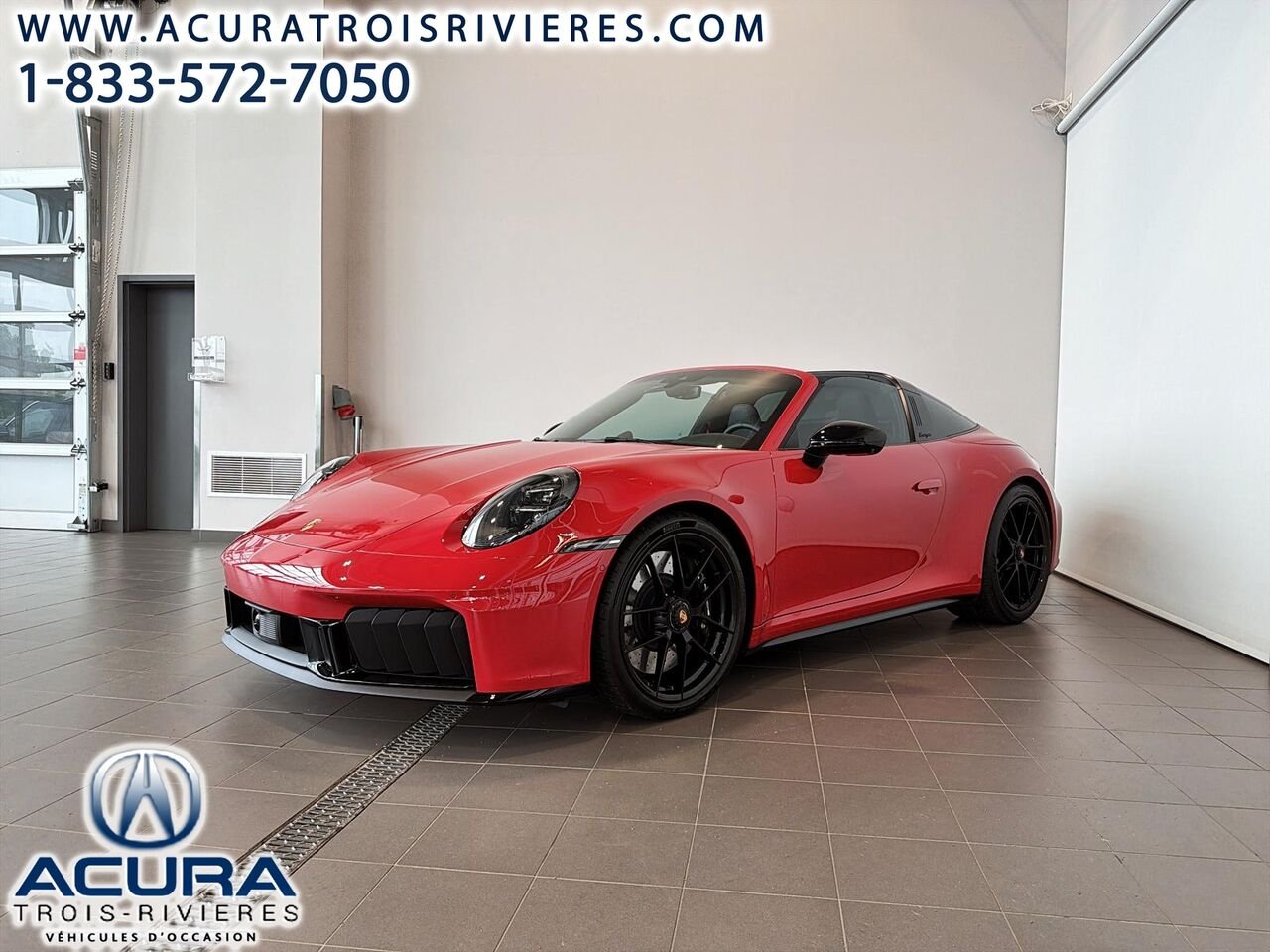 2026 Porsche 911 TARGA 4 GTS T-HYBRID Red Trois-Rivières - photo #11