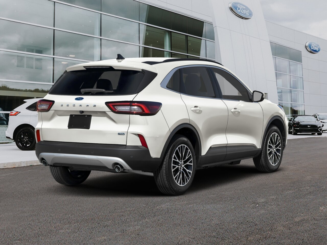 2025 Ford Escape Star White Metallic Tri-Coat Saint-Eustache - photo #2