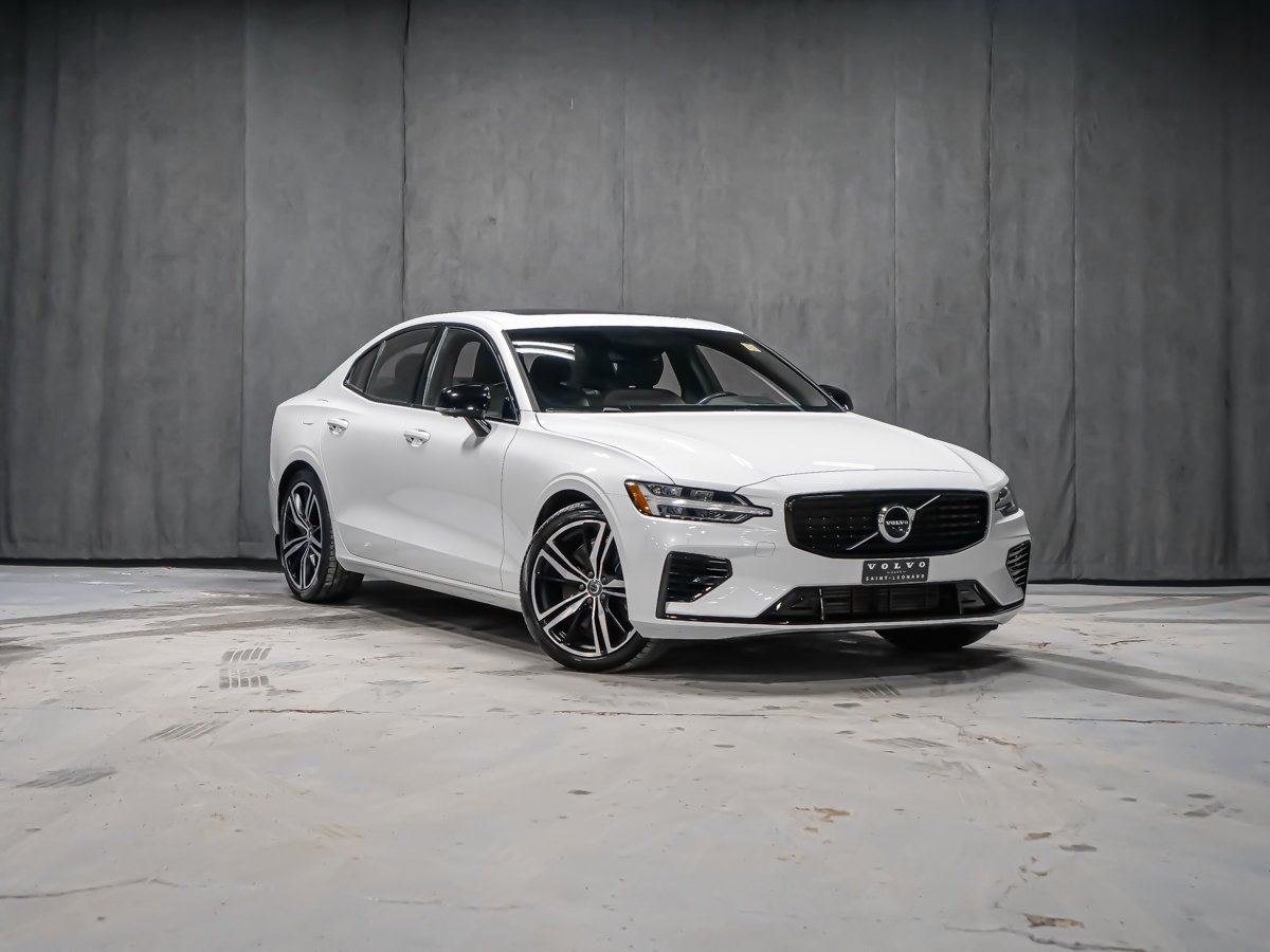2021 Volvo S60 Recharge T8 R-DESIGN ADVANCED CLIMAT POLESTAR White Montreal - photo #1