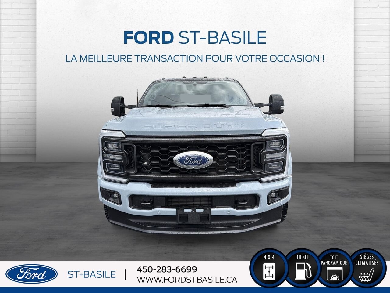 2025 Ford Super Duty F-450 DRW Grey Saint-Basile-le-Grand - photo #10