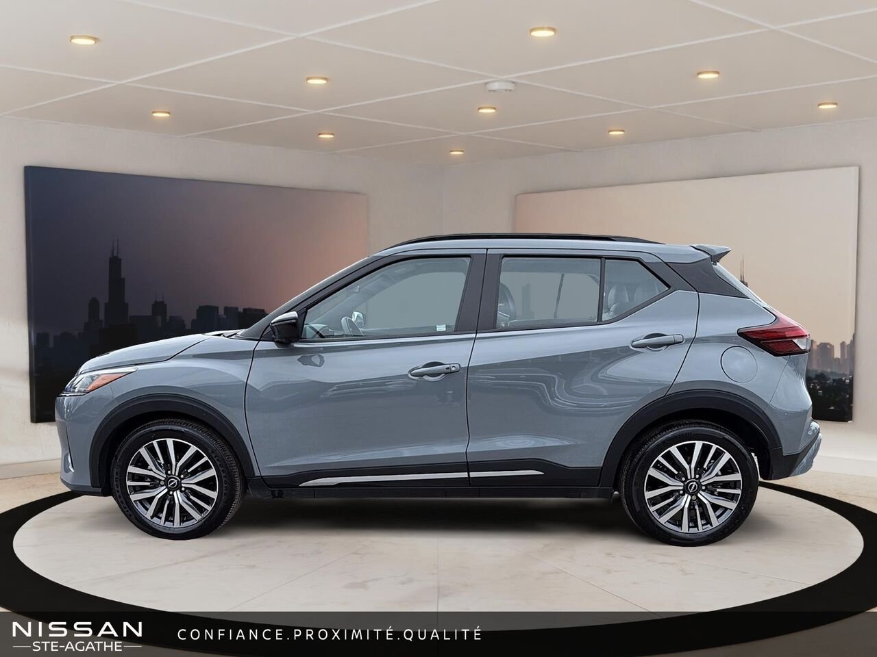 Nissan Kicks 2023 Gris Saint-Jérôme - photo #5