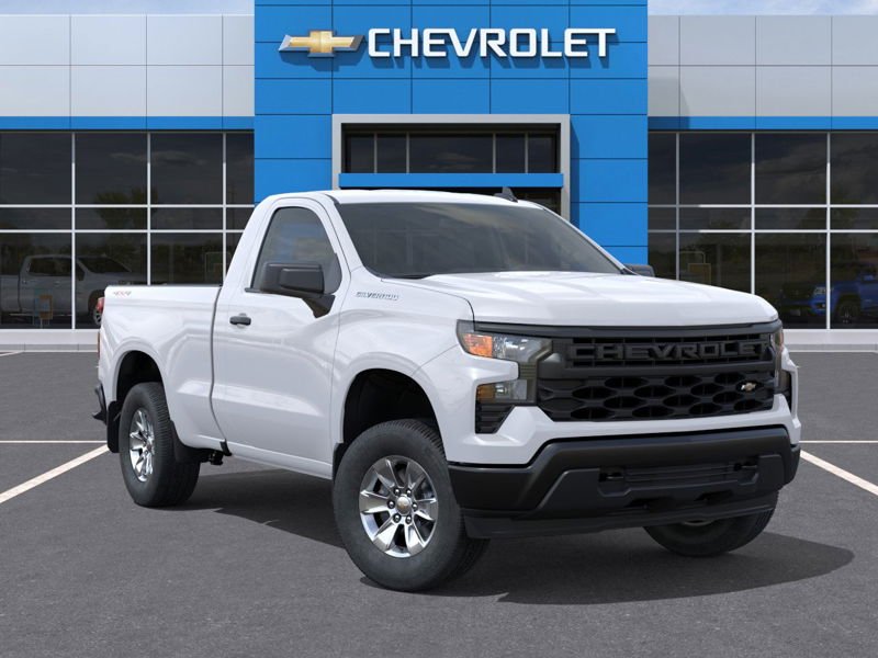 CHEVROLET Silverado 1500 WT cabine classique 4RM 126 po 2026 Blanc sommet Ottawa & Gatineau - photo #6