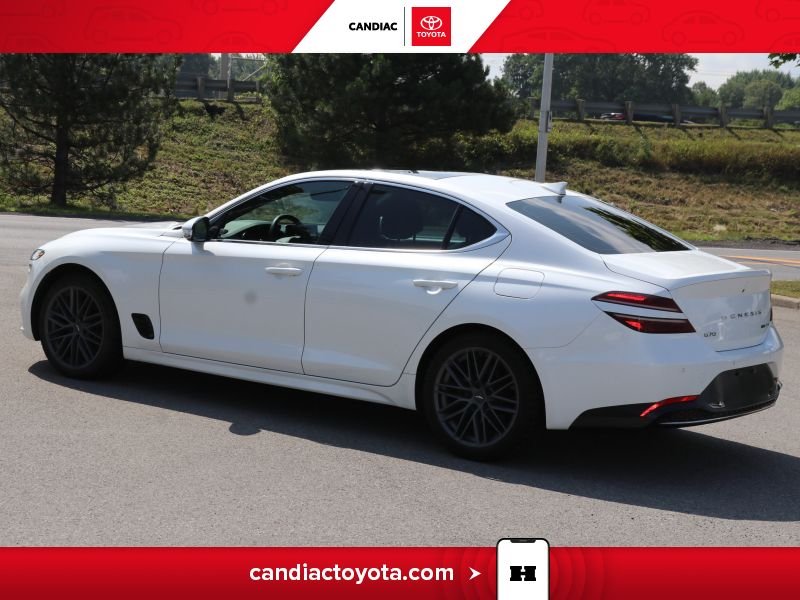 2022 Genesis G70 White Blainville - photo #7