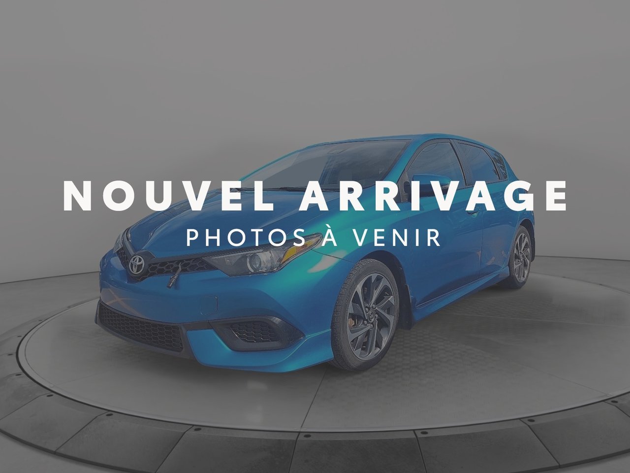 Toyota Corolla iM NIV JTNKARJE4JJ560941 2018 Bleu Chicoutimi - photo #0