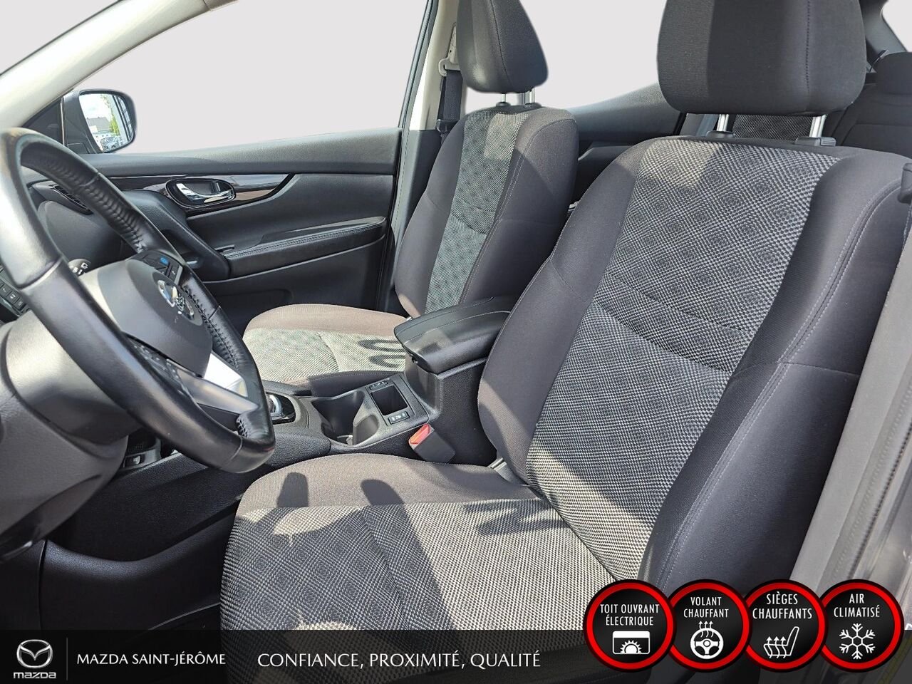 Nissan Qashqai SV | AWD | TOIT OUVRANT | MAGS | 2022 Gris Saint-Jérôme - photo #17
