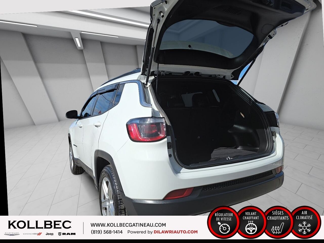 2023 JEEP COMPASS 223111 | North 4x4 White Gatineau - photo #28
