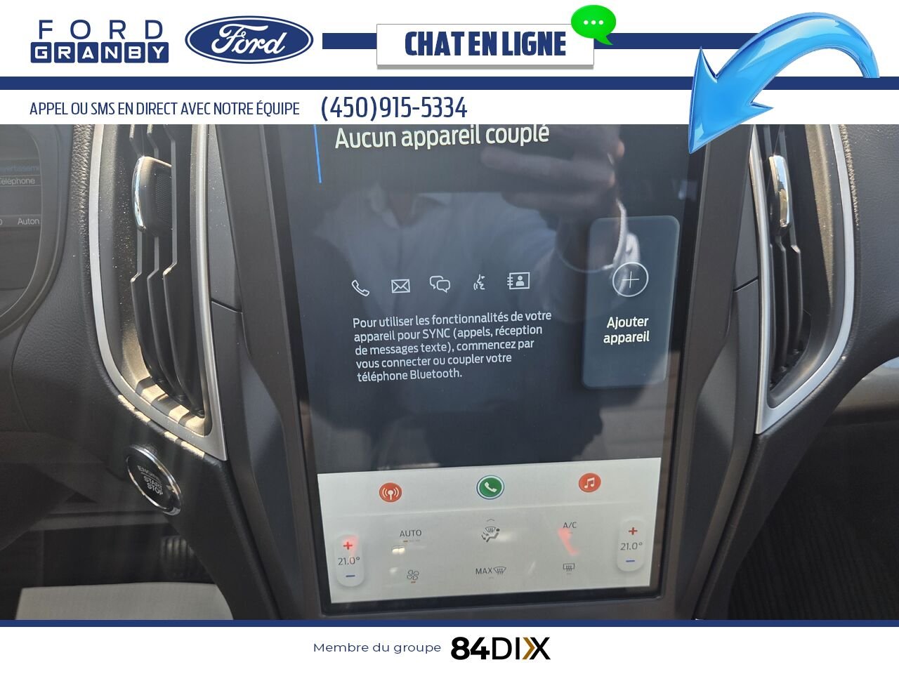 2022 Ford Edge White Granby - photo #13