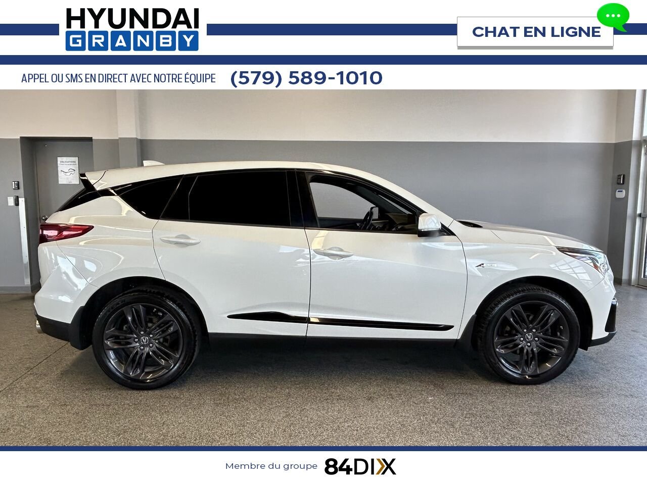 Acura RDX 2019 Blanc Granby - photo #8