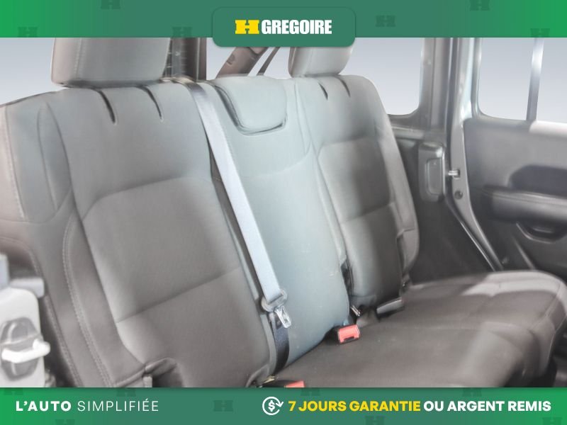 Jeep Wrangler 821166 | UNLIMITED SAHARA AUTO A/C MAGS CAM RECUL BLUETOOTH 2021 Gris Laval - photo #26