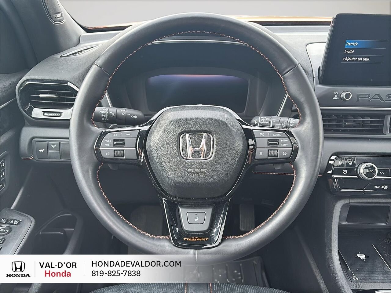 Honda Passport TrailSport Touring AWD 2026 Orange Val-d'Or - photo #8