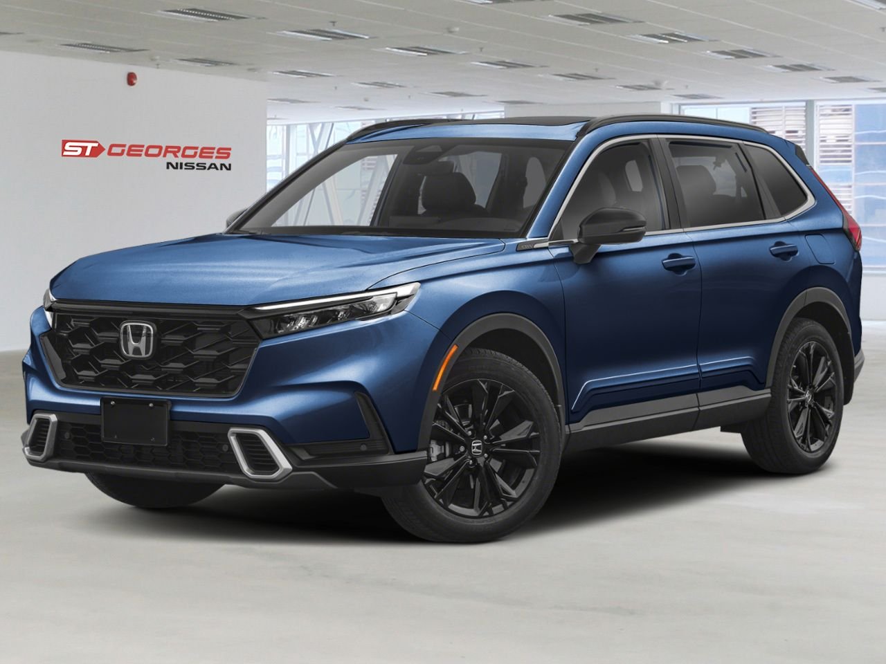 2024 Honda CR-V hybride Blue Saint-Georges - photo #0