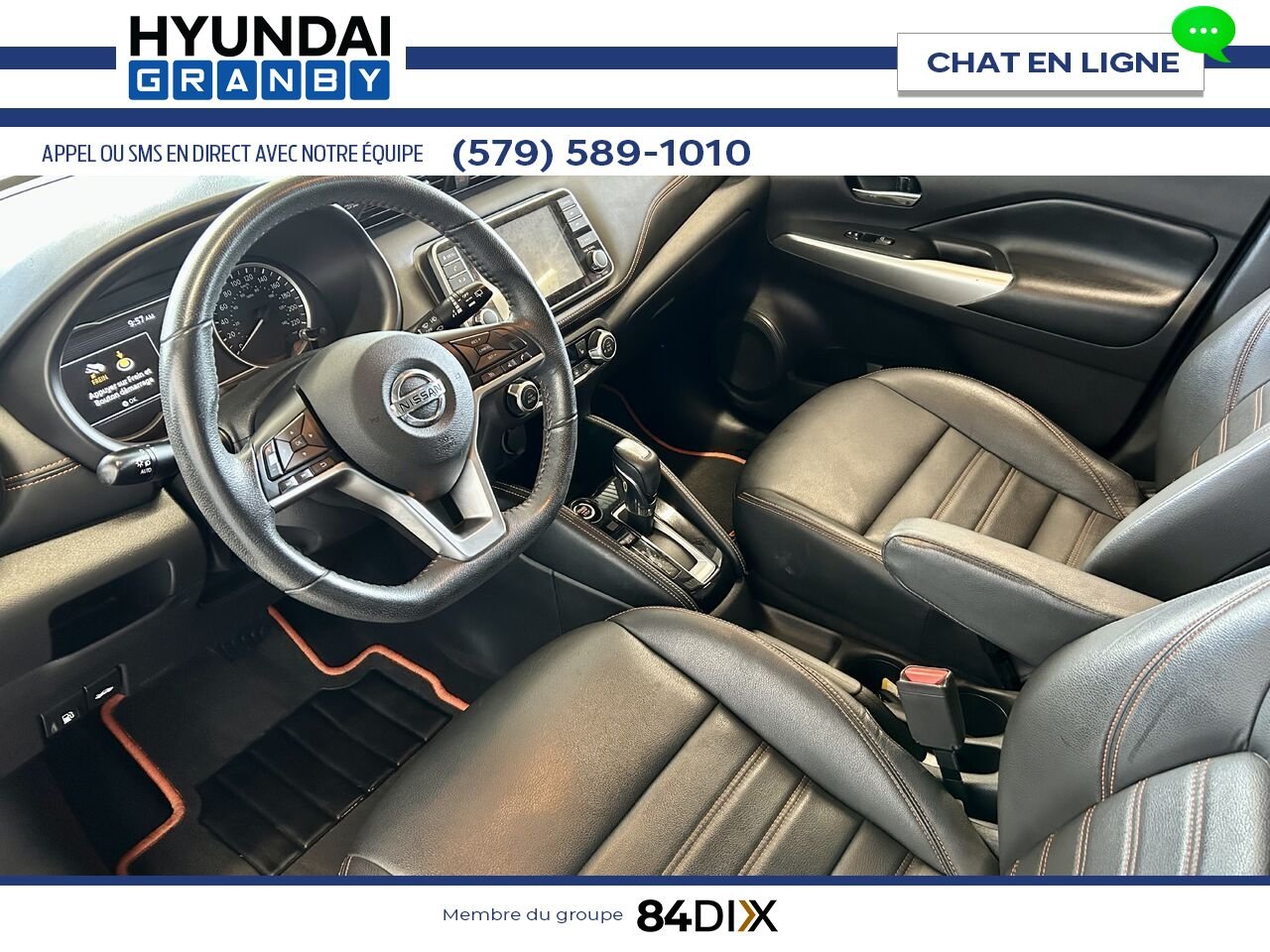2020 Nissan Kicks Grey Granby - photo #9