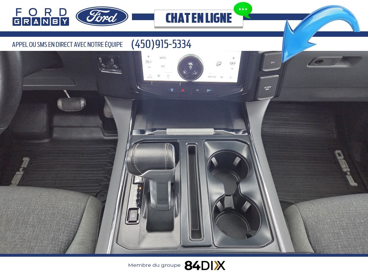 Ford F-150 Lightning 2024 Blanc Granby - photo #16