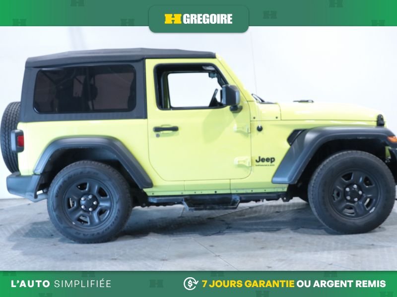 Jeep Wrangler 2023 Jaune Laval - photo #10
