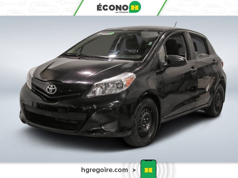 2014 Toyota Yaris Black Blainville - photo #2