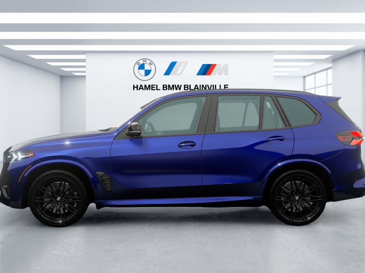 2026 BMW X5 M Competition Marina Bay Blue Metallic Blainville - photo #3