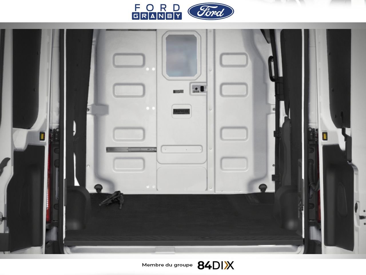 2025 Ford E-Transit Cargo Van Agate Black Metallic Granby - photo #9