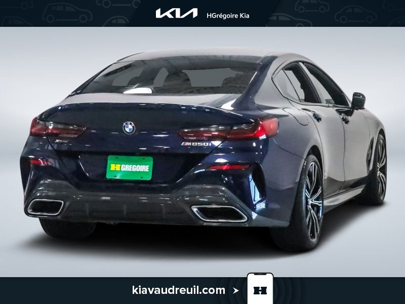 2022 BMW 850I Blue Blainville - photo #7