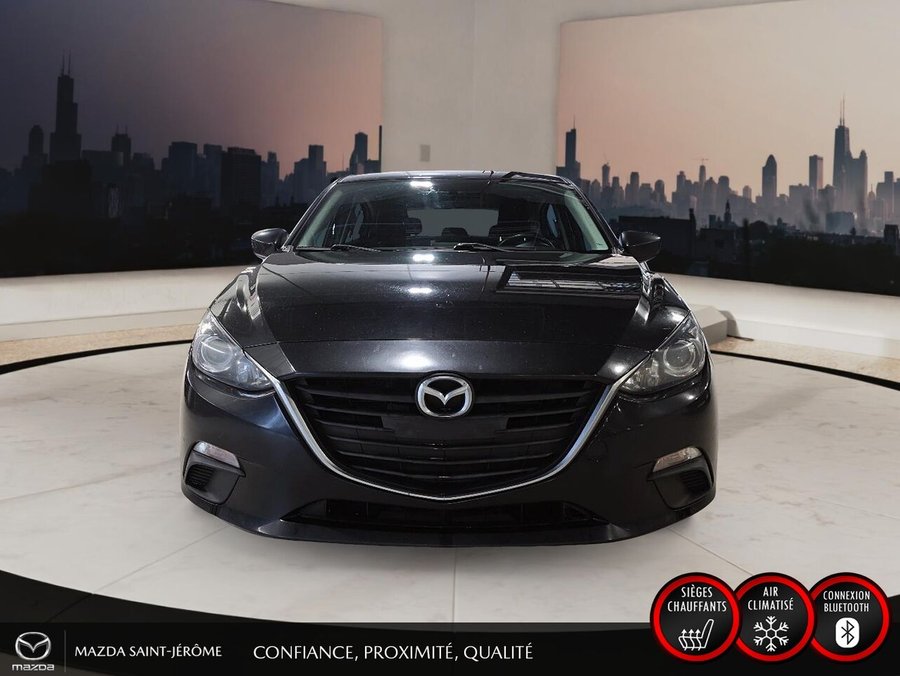 Mazda Mazda3 GS | AUTOMATIQUE | A/C | 2015 Noir